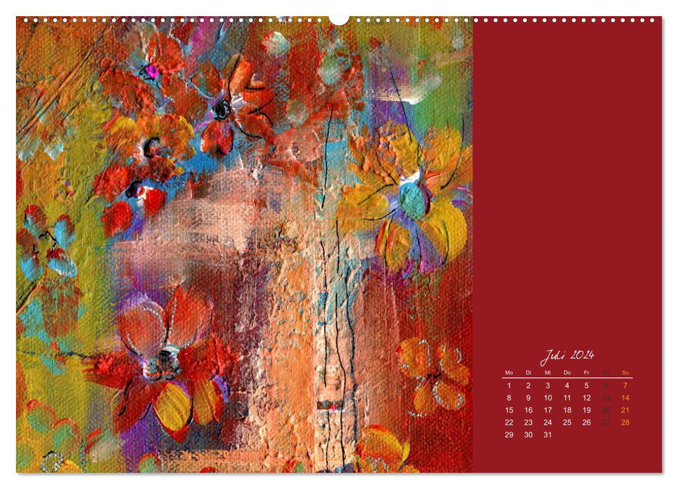 Flower scent (CALVENDO Premium wall calendar 2024) 