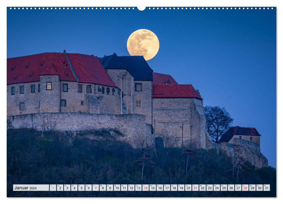 Welcome to Burgenlandkreis (CALVENDO Premium Wall Calendar 2024) 