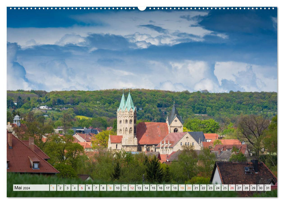 Willkommen im Burgenlandkreis (CALVENDO Premium Wandkalender 2024)