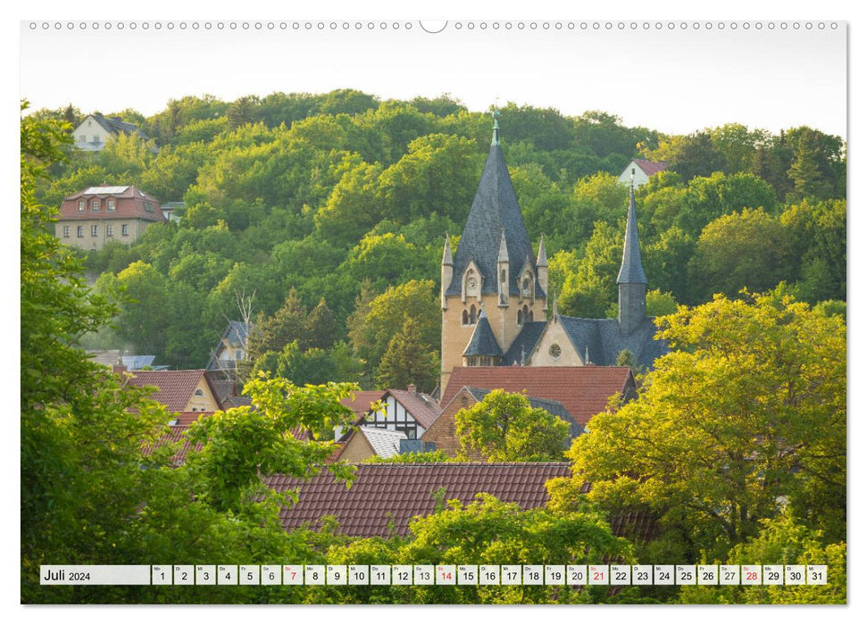 Welcome to Burgenlandkreis (CALVENDO Premium Wall Calendar 2024) 