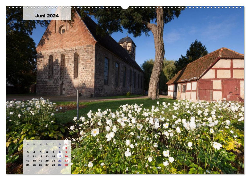 Prenzlau - city in the heart of the Uckermark (CALVENDO wall calendar 2024) 