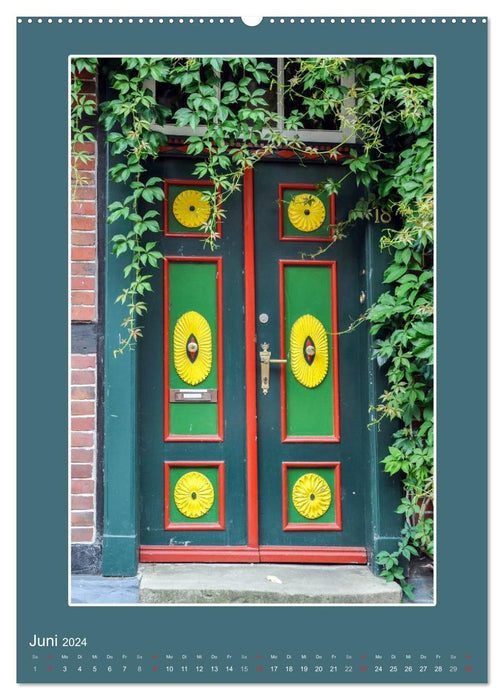 Doors in Wendland (CALVENDO wall calendar 2024) 