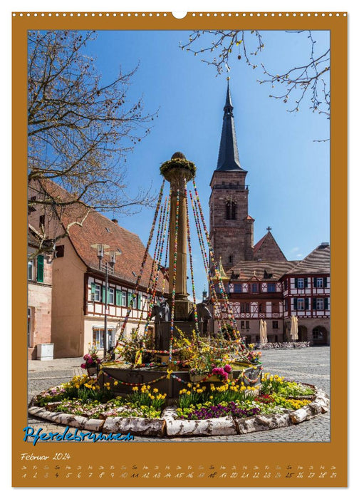 Goldschlägerstadt Schwabach (CALVENDO Wandkalender 2024)