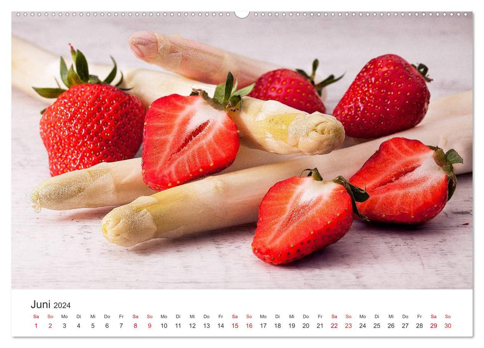 Kulinarische Kompositionen (CALVENDO Premium Wandkalender 2024)