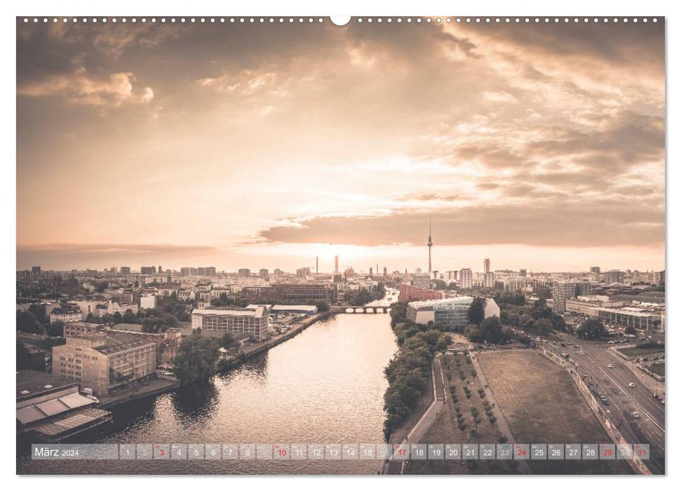 Berlin Citylights (CALVENDO wall calendar 2024) 