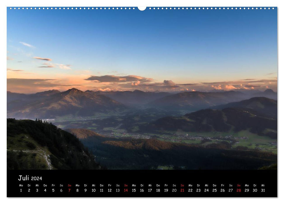 Hiking in Europe (CALVENDO Premium Wall Calendar 2024) 