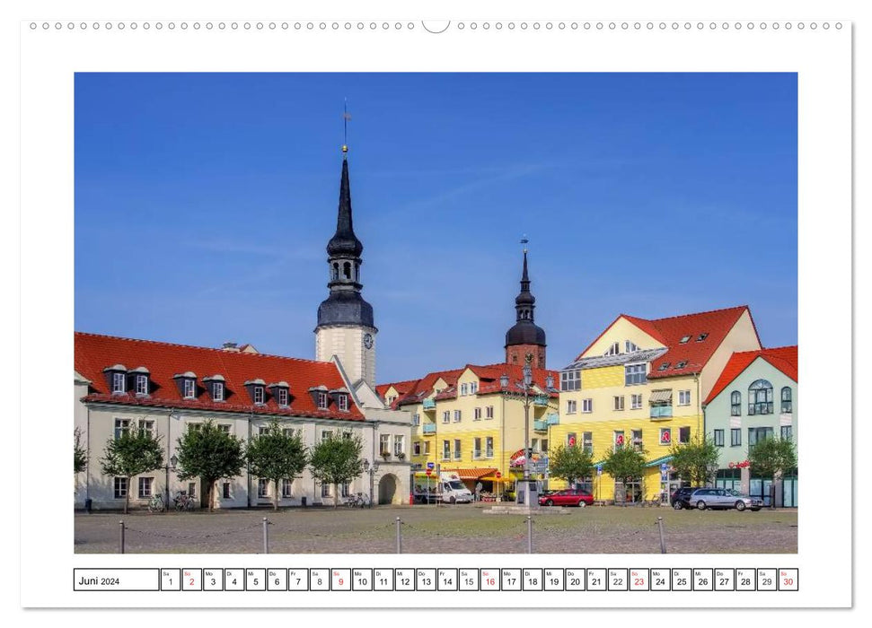 Spremberg - Pearl of Lausitz (CALVENDO Premium Wall Calendar 2024) 