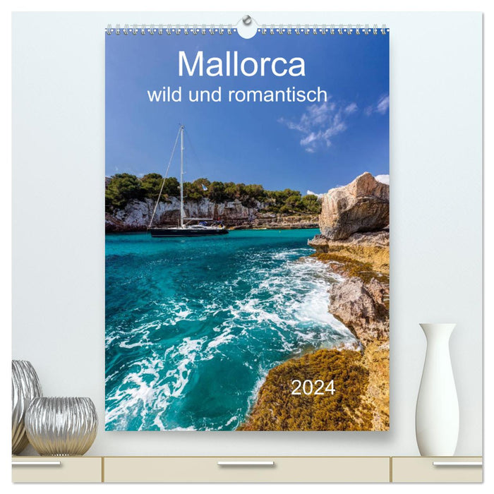 Mallorca - wild und romantisch (CALVENDO Premium Wandkalender 2024)