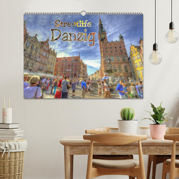 Streetlife Gdansk (CALVENDO wall calendar 2024) 