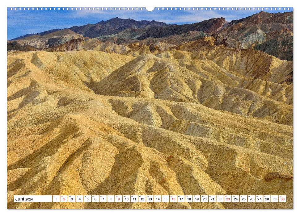 Natural wonders made of stone in the western USA (CALVENDO wall calendar 2024) 