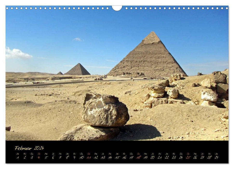 Ägypten - Eine Entdeckungsreise (CALVENDO Wandkalender 2024)