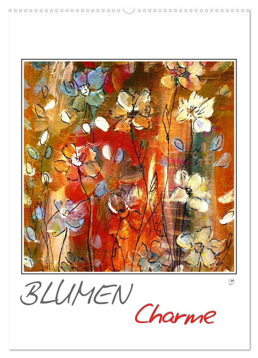 Blumencharme (CALVENDO Wandkalender 2024)