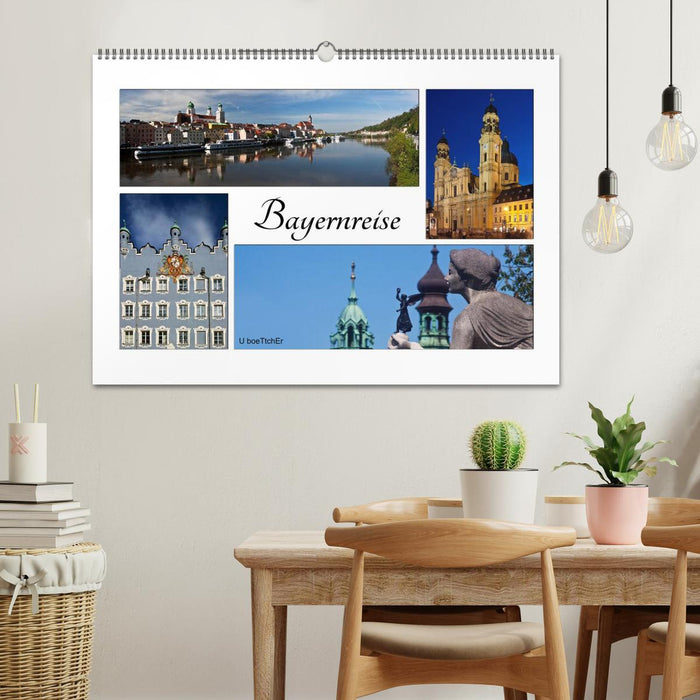 Bavaria trip (CALVENDO wall calendar 2024) 