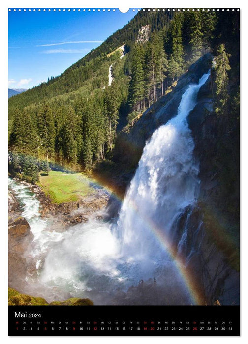 Naturblicke - Wasserfälle der Welt (CALVENDO Premium Wandkalender 2024)