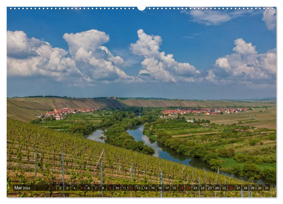 Wine Country Franconia (CALVENDO Premium Wall Calendar 2024) 
