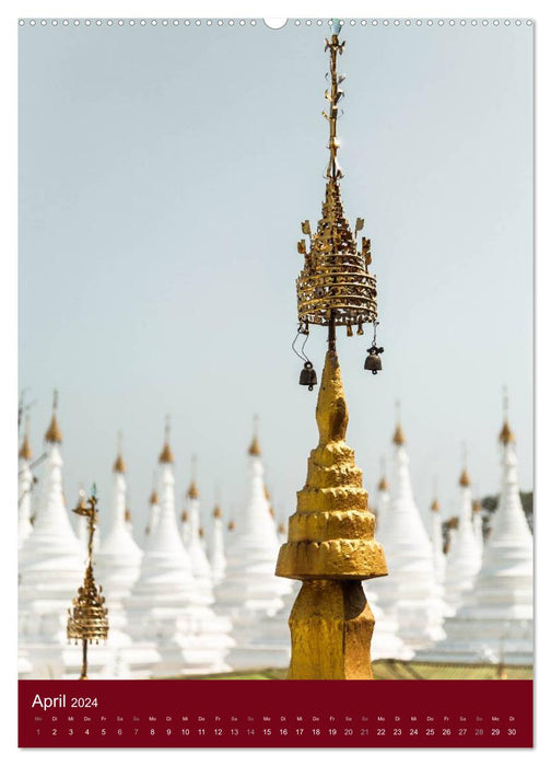 MYANMAR SPIRITUAL 2024 (CALVENDO wall calendar 2024) 