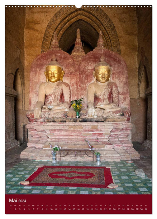 MYANMAR SPIRITUAL 2024 (CALVENDO wall calendar 2024) 