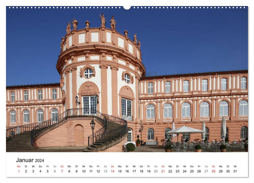 Highlights von Wiesbaden (CALVENDO Premium Wandkalender 2024)