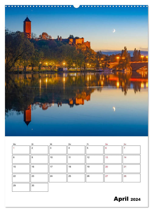 Halle-Saale - Mein Planer (CALVENDO Wandkalender 2024)