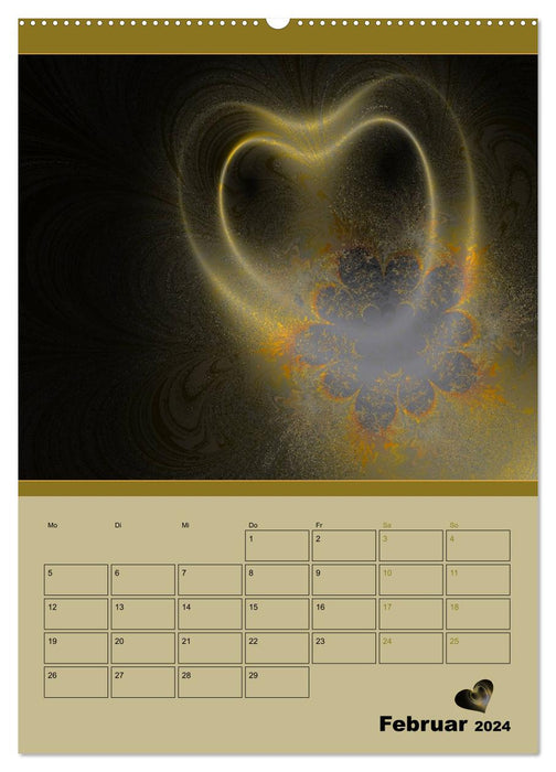 Lots of heart (CALVENDO Premium wall calendar 2024) 