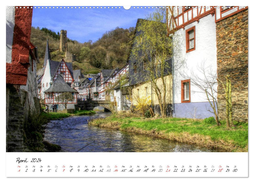 A trip through the Eifel (CALVENDO wall calendar 2024) 