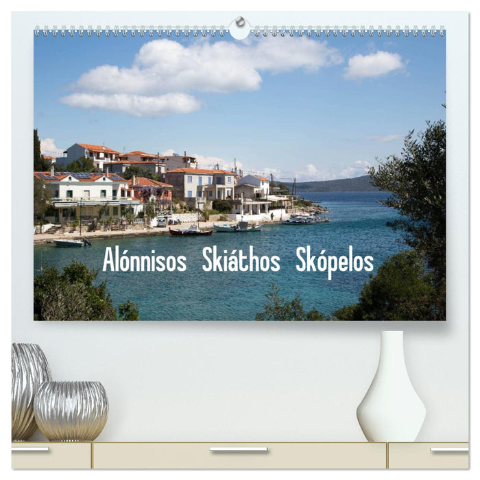 Alónnisos, Skiáthos, Skópelos (CALVENDO Premium Wall Calendar 2024) 