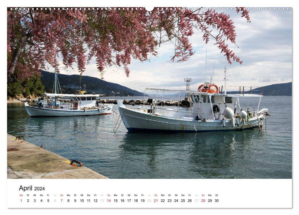 Alónnisos, Skiáthos, Skópelos (CALVENDO Premium Wall Calendar 2024) 
