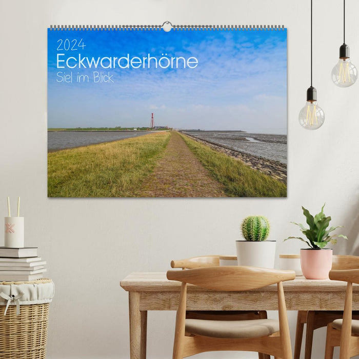 Eckwarderhörne - Siel in view 2024 (CALVENDO wall calendar 2024) 
