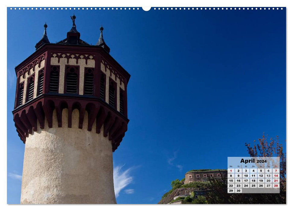 Malerisches Koblenz (CALVENDO Premium Wandkalender 2024)