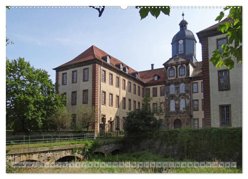 Wonderful Thuringia - Little Castle (CALVENDO Premium Wall Calendar 2024) 