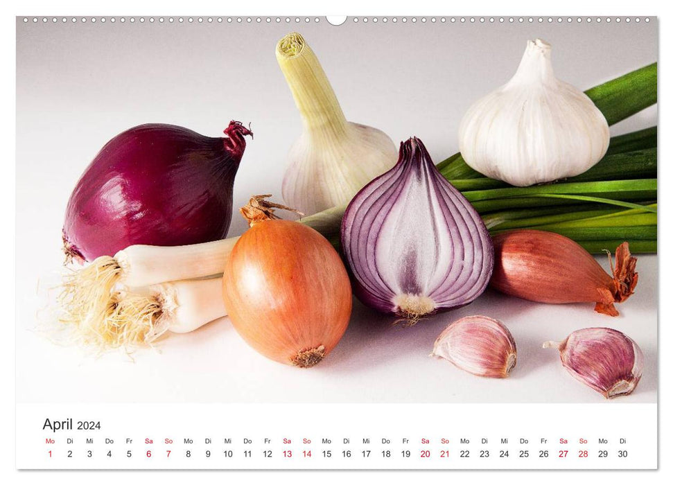 Culinary compositions (CALVENDO wall calendar 2024) 