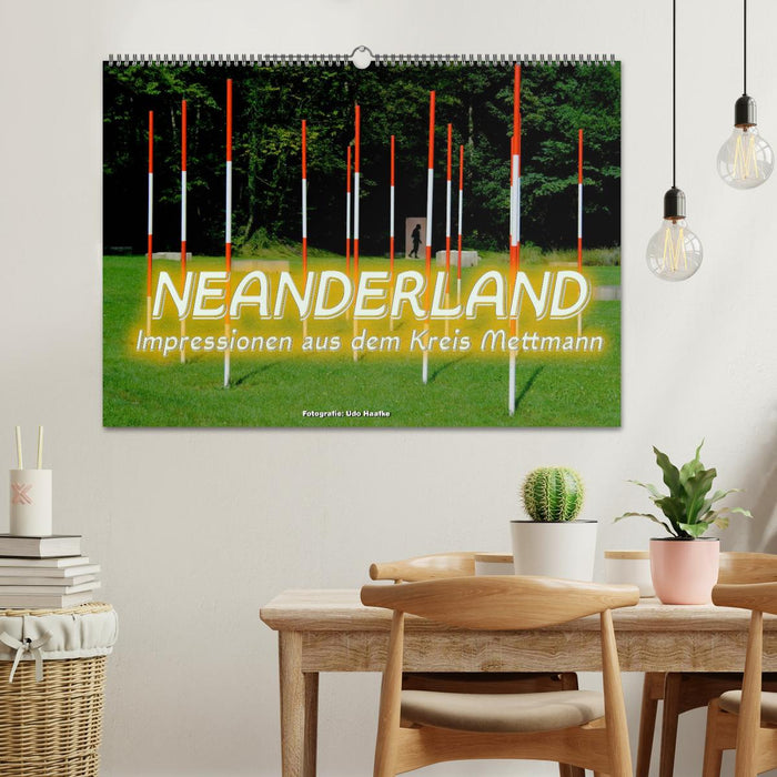 Neanderland 2024 - Impressions from the Mettmann district (CALVENDO wall calendar 2024) 