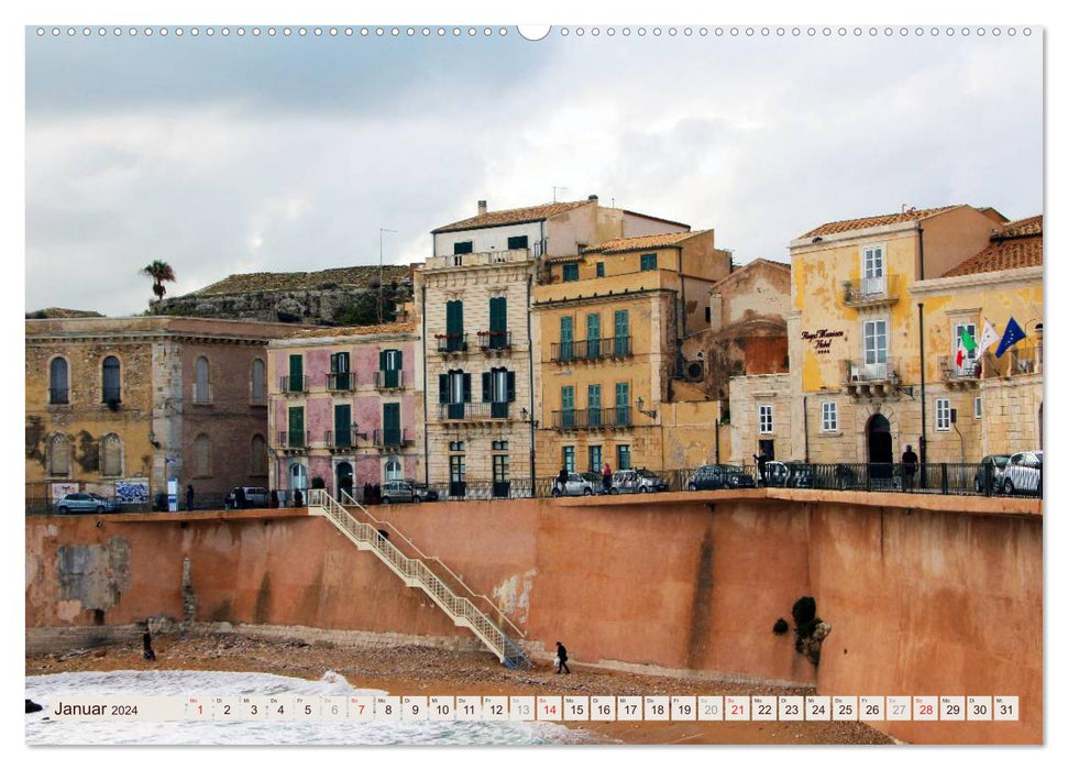 Syracuse, the timelessly beautiful (CALVENDO Premium Wall Calendar 2024) 