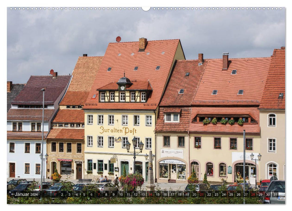 Germany - Picturesque Cities (CALVENDO Premium Wall Calendar 2024) 