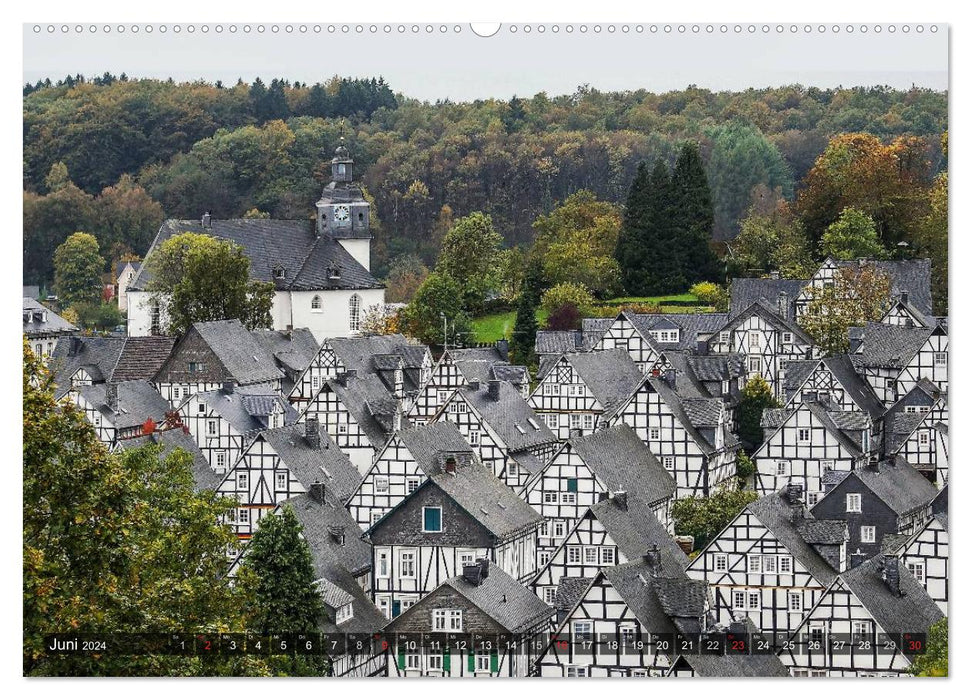 Germany - Picturesque Cities (CALVENDO Premium Wall Calendar 2024) 