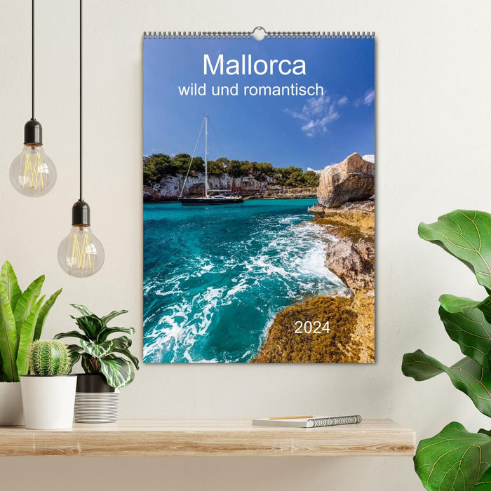Mallorca - wild und romantisch (CALVENDO Wandkalender 2024)