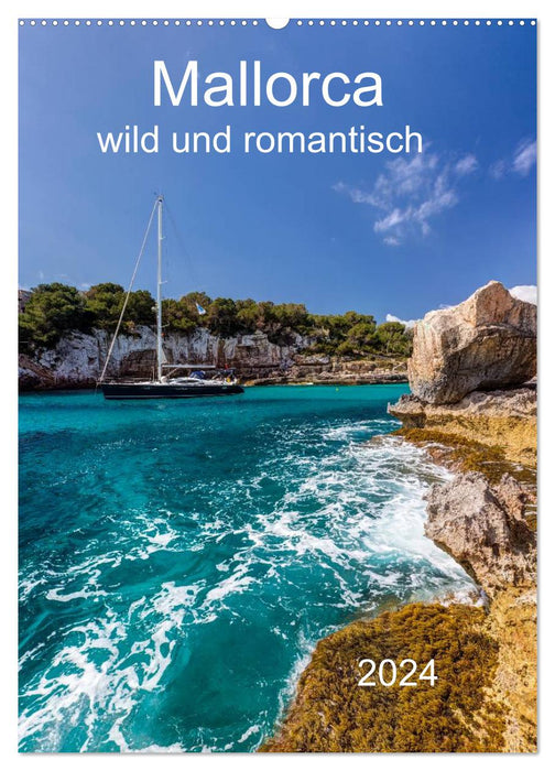 Mallorca - wild and romantic (CALVENDO wall calendar 2024) 