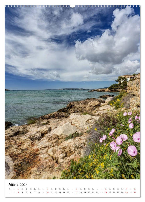 Mallorca - wild and romantic (CALVENDO wall calendar 2024) 