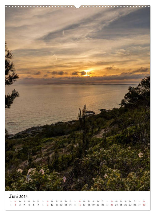 Mallorca - wild and romantic (CALVENDO wall calendar 2024) 
