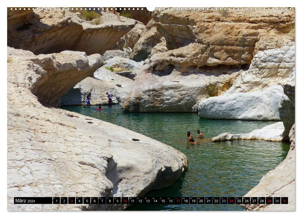 Faszinierendes Reiseland Oman (CALVENDO Wandkalender 2024)