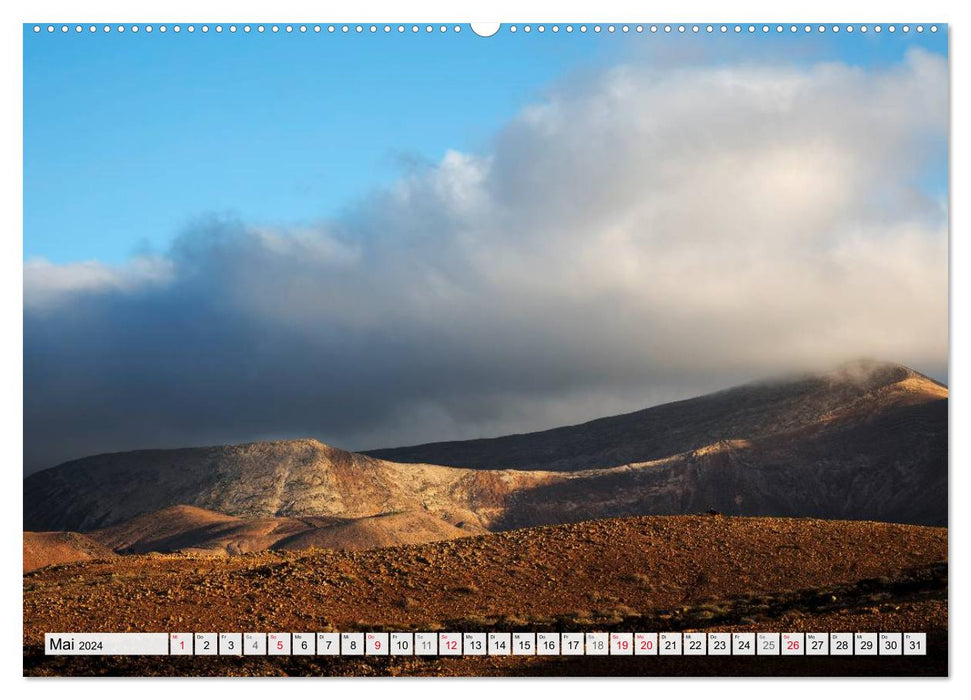 LANZAROTE Vulkanische Landschaften (CALVENDO Premium Wandkalender 2024)