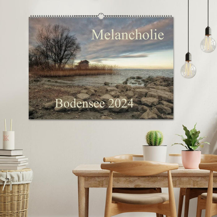 Melancholy Lake Constance 2024 (CALVENDO wall calendar 2024) 