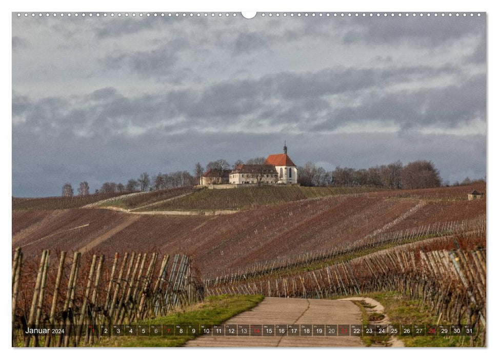 Weinlagen in Franken (CALVENDO Wandkalender 2024)