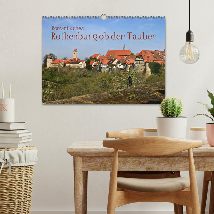 Romantic Rothenburg ob der Tauber (CALVENDO wall calendar 2024) 