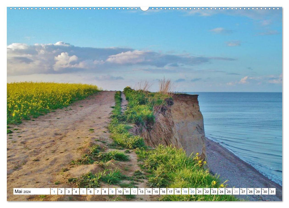The Baltic Sea - from Schleswig to Glücksburg (CALVENDO Premium Wall Calendar 2024) 