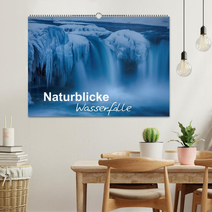 Naturblicke - Wasserfälle (CALVENDO Wandkalender 2024)