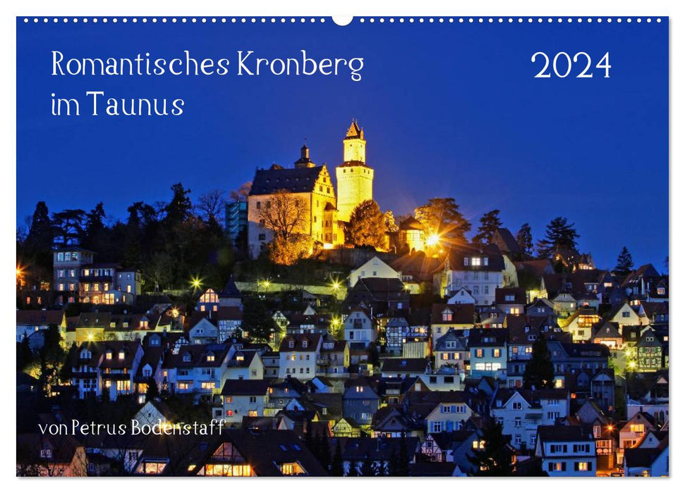 Romantisches Kronberg im Taunus (CALVENDO Wandkalender 2024)