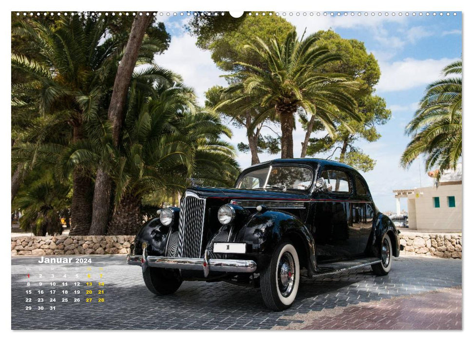 Classic Cars (CALVENDO Premium Wall Calendar 2024) 