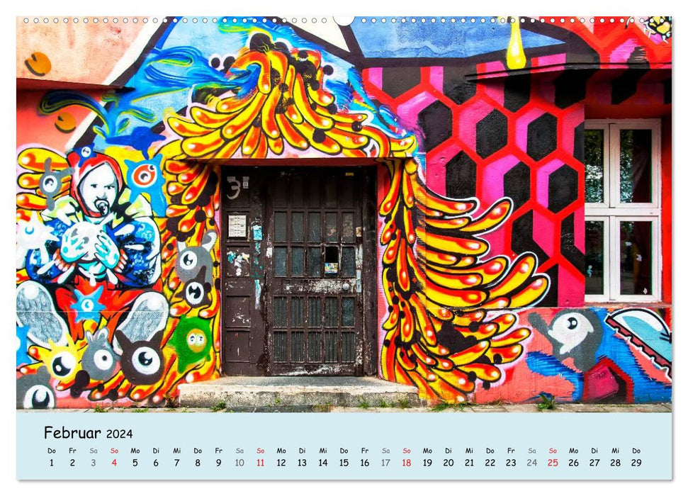 Düsseldorf - The Kiefernstrasse (CALVENDO wall calendar 2024) 