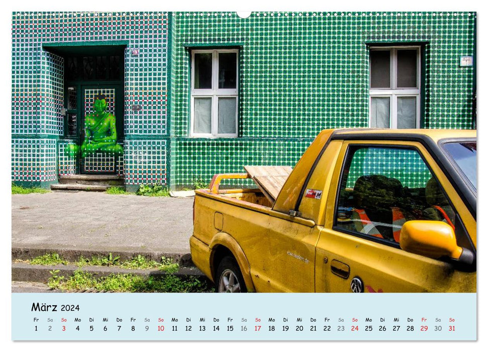 Düsseldorf - The Kiefernstrasse (CALVENDO wall calendar 2024) 